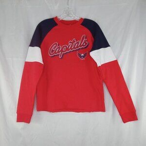 NHL Washington Capitals Women's Sweatshirt Medium